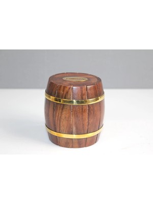 Dinç Store 44 Pirinç Fıçı Kumbara KSK3115 DINÇSTORE-4522