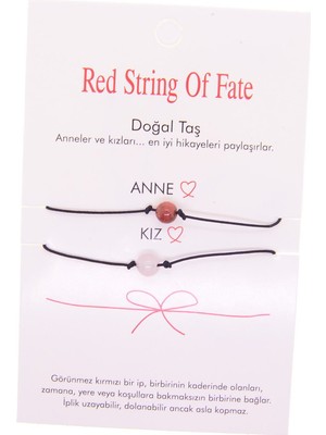 Tuncel Store Altın Renk Anne Kız Arkadaş Şans Bilekliği - 2692