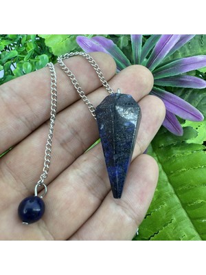 Zincirli Sivri Pandül Lapis Taşı 4 cm Adet