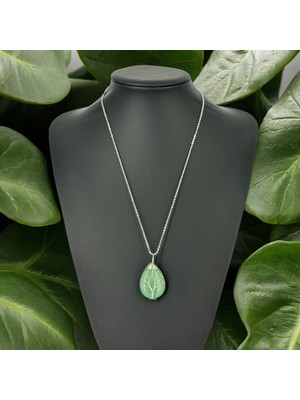 Dilek Ağacı Aventurin Taşı Kolye