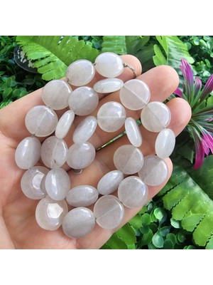 Ay Taşı Renkli Tablet Kuvars Taşı 15 mm