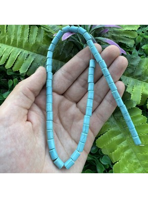 Silindir Turkuaz Taşı 6X8MM