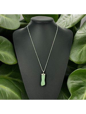 Kedi Patisi Aventurin Taşı Kolye