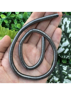 Yılan Füme Hematit Taşı 6x1 mm