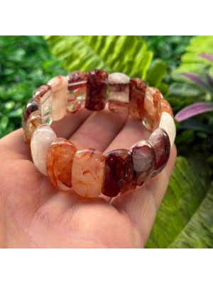 Çilek Kuvars Taşı Bileklik