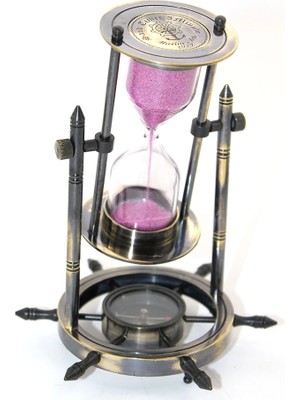 Dinç Store 44 Pirinç Dümenli Pusulalı Kumsaati NI8221 DINÇSTORE-4522