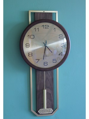 Avensyy Geyikli Duvar Saati Sarkaçlı