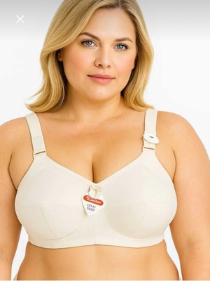 Nariya Kadın Toparlayıcı Sütyen Küçültücü Büyük Beden Rahat 110 Beden ile 130 Beden Battal Telsiz Kapsız