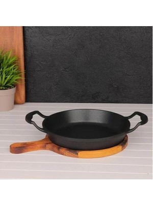 Brioni Diamond Ahşap Sunumluklu Sahan 20CM