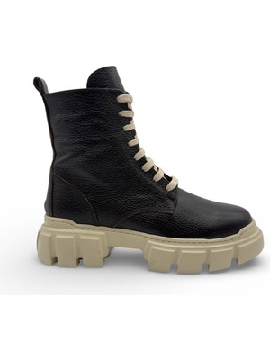 Vieris Force Acı Kahverengi Floter Hakiki Deri Eva Taban Bağcıklı Bot