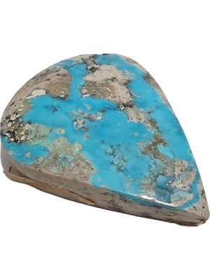 Hasyılmaz Doğal Iran Nişabur Firuze (Turkuaz) Taşı 36,2 Karat - 7,25 Gram T012