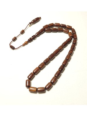 KENZİDAR Usta Işi Yılan Ağacı Tesbih 7X11 Mm.