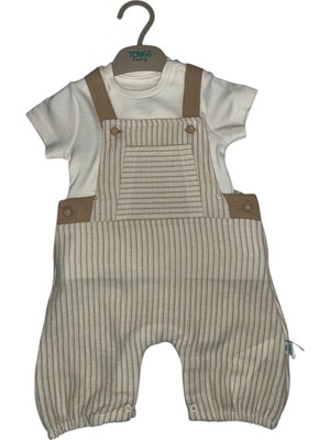 Babydoll Salopet Tongs Bej