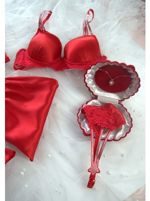 Lovelace Butik Tas Detaylı Sütyen Takımı