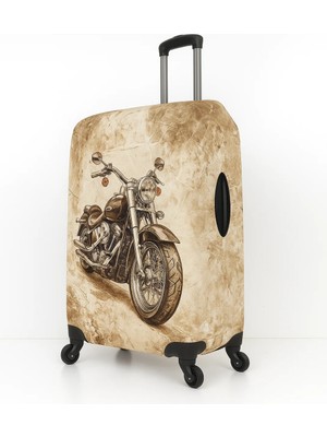 Trink Çanta Kumaş Valiz Kılıfı ve Bavul Kılıfı  (0-Motor) BÜYÜK