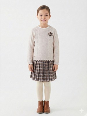 Kız Çocuk Elbise 8-12 Yaş 4061