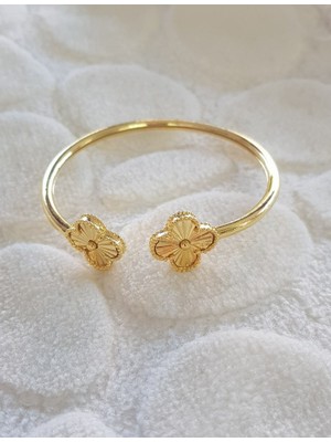 Canka Van Cleef Arpels Model Çelik Kadın Kelepçe