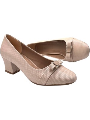 Kindep Dundee Topuklu Kadın Ayakkabı Ten