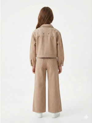 Escabel Kız Çocuk 2li Alt Üst Takım (Ceket + Pantolon) 10-14 Yaş 26181