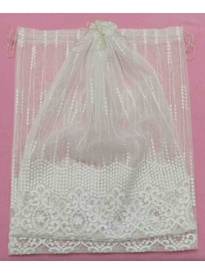 Fnt Desenli Tül Kese 40*52 cm Ebatında 2 Adettir Hediyelik Bohçalık Çeyizlik