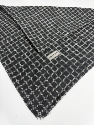 Eripek Desenli Flamalı Keten Eşarp- 06112-25