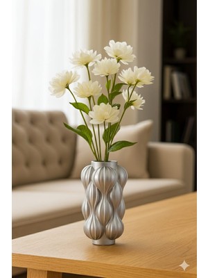 Rakaymu Modern Tasarımlı Dekoratif Minimalist Vazo – Şık Salon Aksesuarı