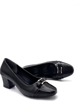 Kindep Dundee Topuklu Kadın Ayakkabı Siyah