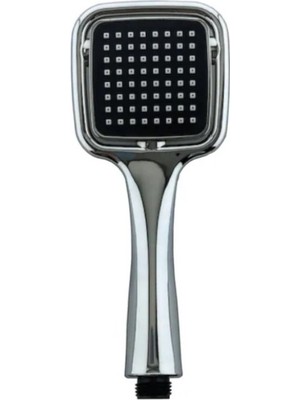 Online Home Market Deyhome Kare Tip Duş Başlığı  Yüksek Basınçlı Duş Başlığı Gri