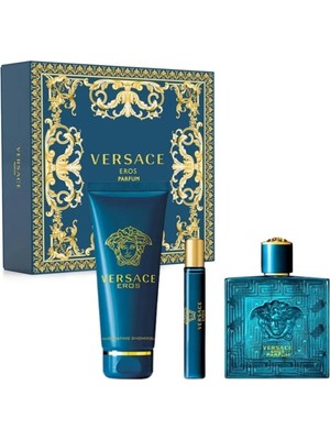 Versace Erkeklere Özel Eros Eau De Parfum 100ML ve Set