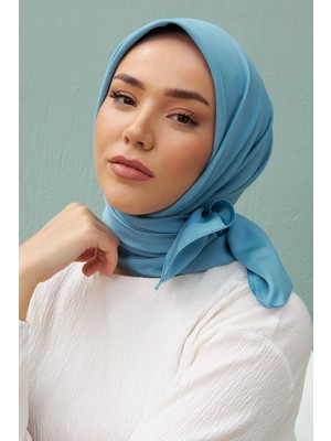 Silk Home Düz Renk Twill Eşarp