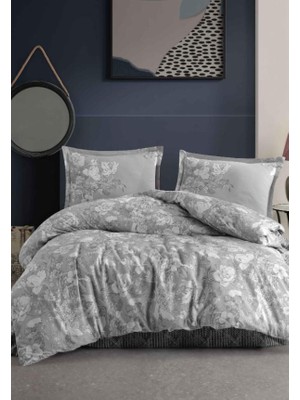 Ranforce Nevresim Takımı Çift Kişilik Destin V1 Gri