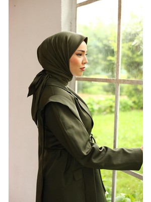 Silk Home Düz Renk Twill Eşarp