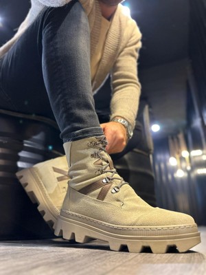 Erkek Spor Bot B Vizon Süet