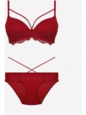 E-Woman Nurteks 4618 Desteksiz Sütyen Takım