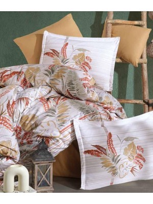 Ranforce Nevresim Takımı Çift Kişilik Oliva V1 Hardal