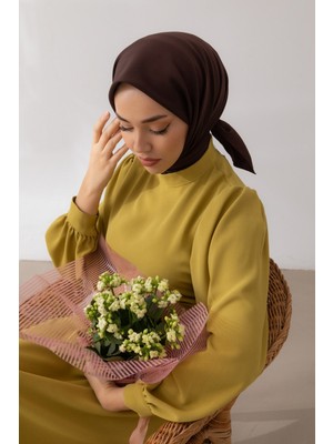 Silk Home Düz Renk Twill Eşarp