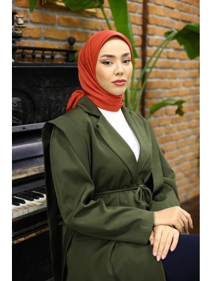 Silk Home Düz Renk Twill Eşarp