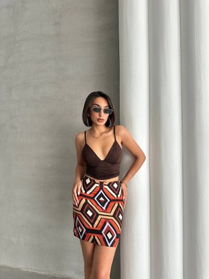 Etnik Desen Etek S25470