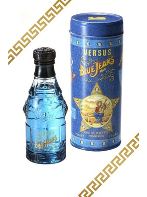 Versace Unutulmayan Lüks! Teninizle Bütünleşen Kalıcı Parfüm - Blue Jeans Edt 75 Ml- Men