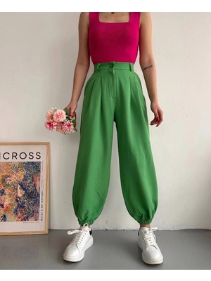 Şalvar Pantolon Yeşil S23202