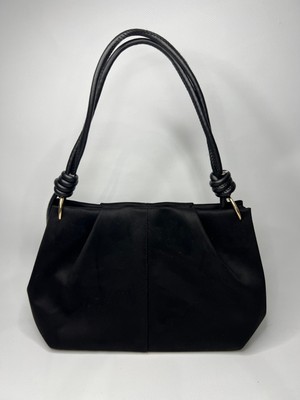 Özbu Düğüm Detaylı Süet El, Kol & Omuz Çanta