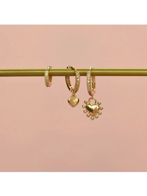 Heppii Kalpli Küpe Seti 3 Parça