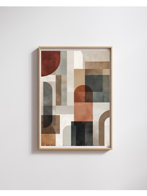 Fuart.Co Retro Çizimler Dijital Baskı Poster (Çerçevesiz) BOFU