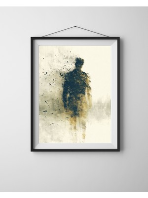 Fuart.Co Kayıp Siluet Dijital Baskı Poster (Çerçevesiz)