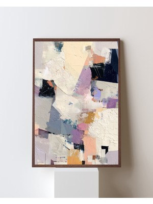 Fuart.Co Renk Karalaması Dijital Baskı Poster (Çerçevesiz) BOFU