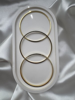 Çelik Bileklik Xupıng Çelik 3’lü Kararmaz Ajda Bilezik