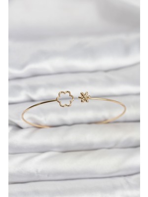 Lotus Model Gold Renk Bileklik