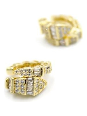 ModaSize 2'li Yılan Kıkırdak Küpe - Altın