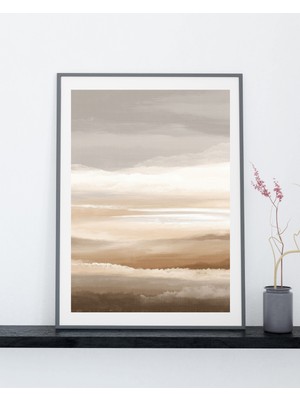 Fuart.Co Sessiz Ufuklar Dijital Baskı Poster (Çerçevesiz) BOFU