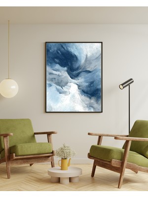 Fuart.Co Mavi Ufuk Dijital Baskı Poster (Çerçevesiz) BOFU